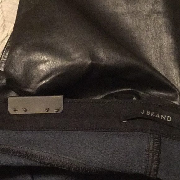J Brand Maria High-Rise Coated Skinny Jeans - Picture 5 of 7